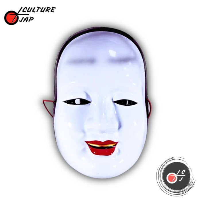 Masque japonais traditionnel de Noh - Fukai