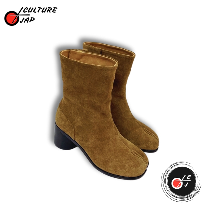 Bottes Mi-mollet Homme Style Médiéval En Cuir – Coupe Large, Confort Durable – Idéales Cosplay & Tenue Gothique